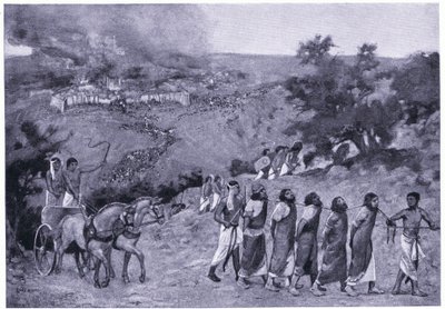 Egyptiläinen leiri Öljymäellä, noin 1920 (litho) tekijältä Charles Daniel Ward