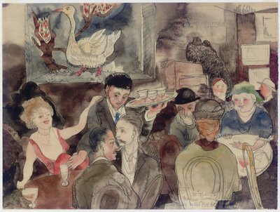 Kultaisessa joutsenessa, jota joskus kutsutaan "helvetin aukoksi" tekijältä Charles Demuth