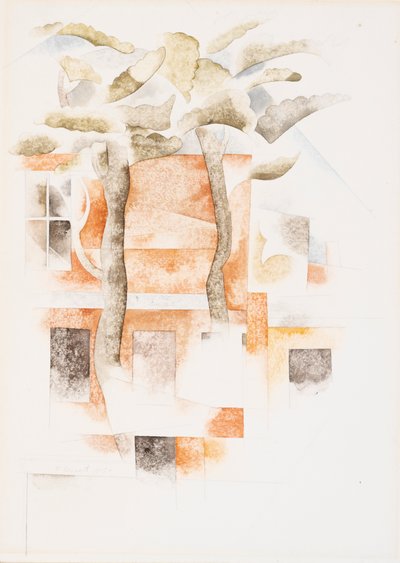 Bermuda: Puiden läpi nähtyjä taloja tekijältä Charles Demuth
