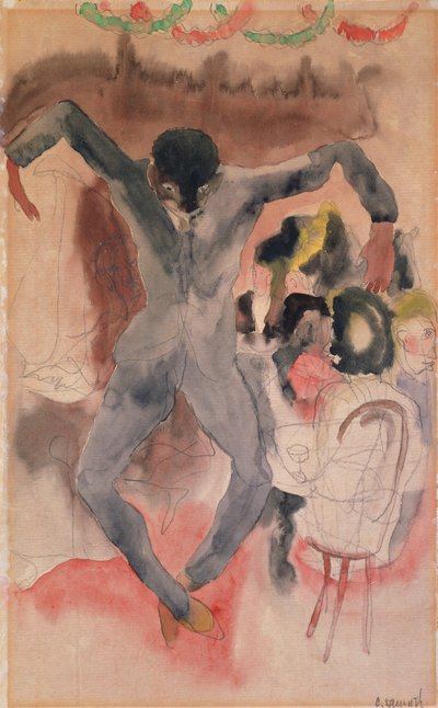 Black Dancing (wc paperilla) tekijältä Charles Demuth