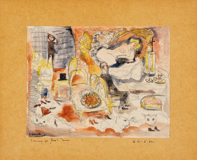 Kreivi Muffat löytää Nanan markiisi de Chouardin kanssa tekijältä Charles Demuth