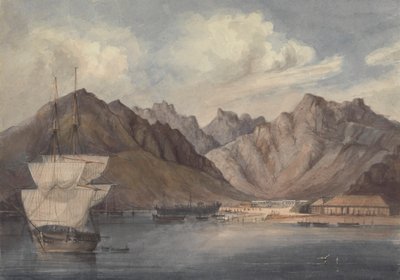 Välimeren satama (vai Aden?) tekijältä Charles Dyce