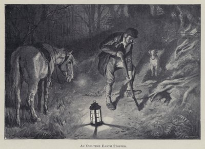 Vanhan ajan maastoppi (litho) tekijältä Charles Edmund (after) Brock