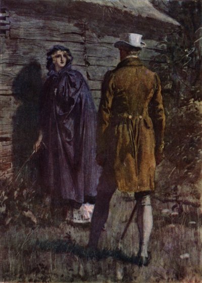 Kuvitus Jeffery Farnolin teokselle The Amateur Gentleman (värilitho) tekijältä Charles Edmund (after) Brock