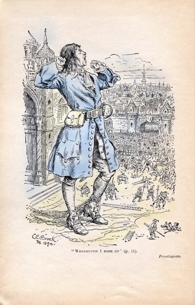 Gulliverin herääminen, Lilliputit tekijältä Charles Edmund Brock