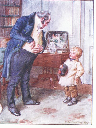 Millaiset ovat taipumuksesi kuuteen penniin, kuva tohtori Marigoldin reseptistä, 1910 tekijältä Charles Edmund Brock