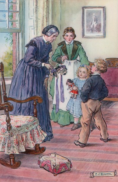 Kuvitus Miss Beulah