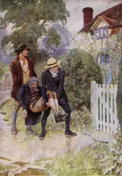 Kuvitus elokuvasta The Broad Highway a Romance of Kent tekijältä Charles Edmund Brock