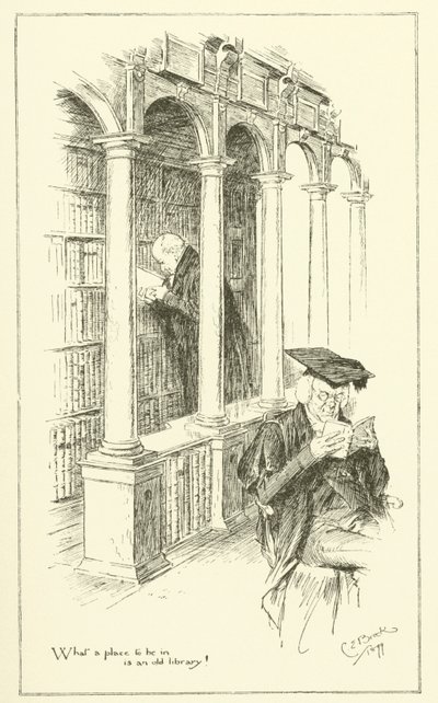 Kuvitus Charles Lambin teokseen The Essays of Elia (kaiverrus) tekijältä Charles Edmund Brock