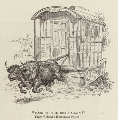 Taas to Road Again!, Hoodin humoristiset runot tekijältä Charles Edmund Brock
