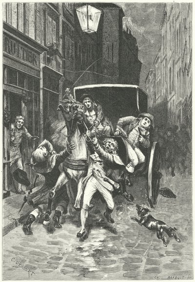 Georges Cadoudalin, Bretonin salaliittolaisen Ranskan vallankumouksellista hallintoa vastaan, pidätys tekijältä Charles Edouard Delort