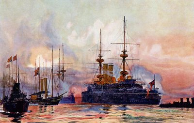 Prince George Spitheadissa: Kuningatar Victorian laivastorekviemi: The Naval Requiem of Queen Victoria tekijältä Charles Edward Dixon
