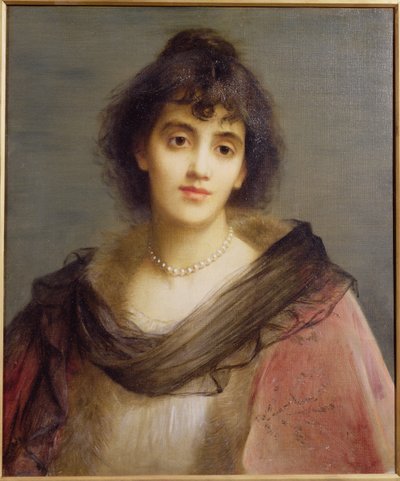 rouva Patrick Campbell (1865-1940) tekijältä Charles Edward Halle