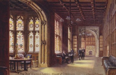 Aye-jaoston aula, alahuoneen aula tekijältä Charles Edwin Flower