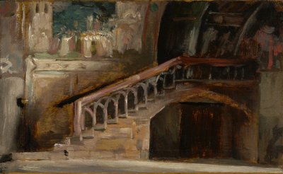 Näkymä San Francescon alakirkossa Assisissa, 1876 tekijältä Charles Emile Auguste Carolus Duran