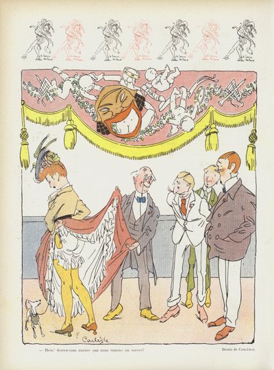 Kuvitus Le Rirelle tekijältä Charles Emile Egli