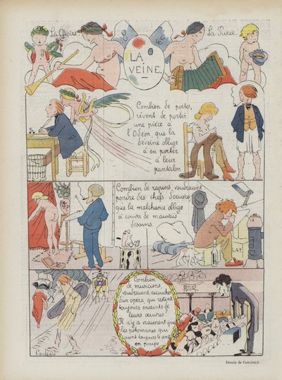 Kuvitus Le Rirelle tekijältä Charles Emile Egli