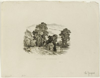 Linna tekijältä Charles Emile Jacque