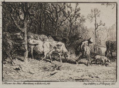 Karjapaimen tekijältä Charles Emile Jacque