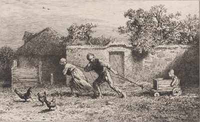 Miehistö, 1865. tekijältä Charles Emile Jacque