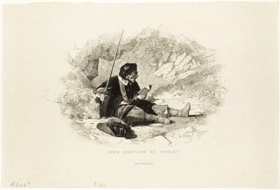 John Balfour of Burley - Puritaanit tekijältä Charles Emile Jacque
