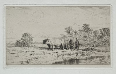 aPaisatge, Labourersfinnish tekijältä Charles Emile Jacque