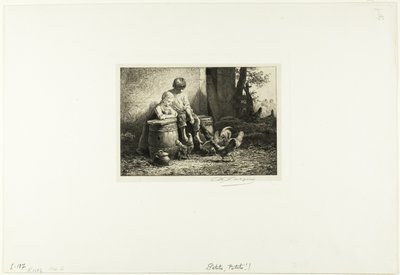 Pikkuiset! Pikkuiset! tekijältä Charles Emile Jacque