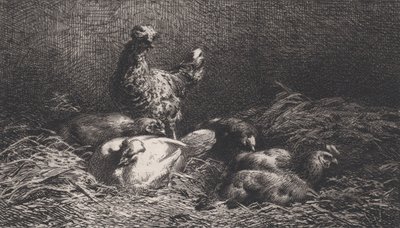 Kanat, 1867. tekijältä Charles Emile Jacque
