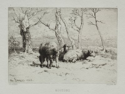 lampaat tekijältä Charles Emile Jacque