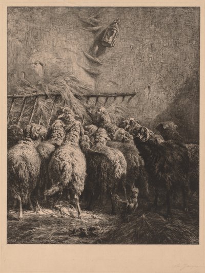 Lammasaita Béarnissa tekijältä Charles Emile Jacque