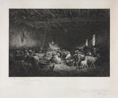 Vakaa tekijältä Charles Emile Jacque