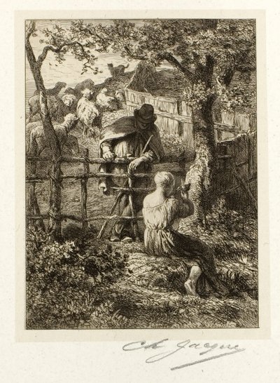 Estiu finès tekijältä Charles Emile Jacque