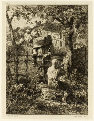 Kesä tekijältä Charles Emile Jacque