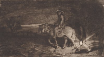 Kavalieri, 1848. tekijältä Charles Emile Jacque