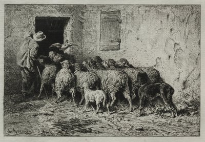 Paluu tekijältä Charles Emile Jacque