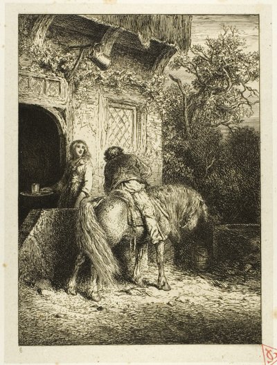 Ratsastaja tekijältä Charles Emile Jacque