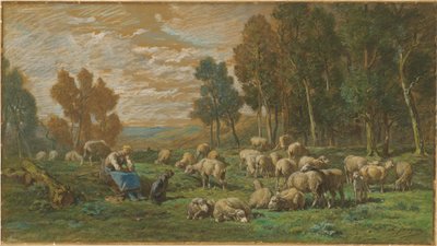 Paimentar tekijältä Charles Emile Jacque