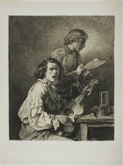 Laulajat tekijältä Charles Emile Jacque