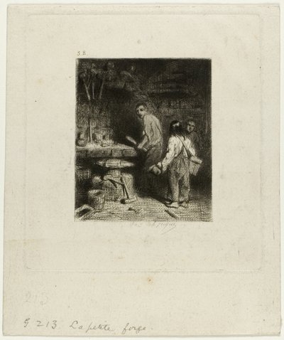 Pieni paja tekijältä Charles Emile Jacque