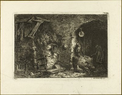 Kaivo tekijältä Charles Emile Jacque