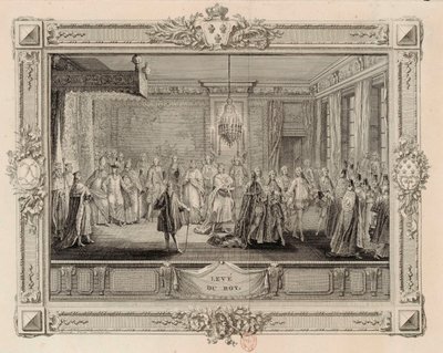 Levé du Roy Kuningas Ludvig XVI:n pado, 1774-1775. tekijältä Charles Emmanuel Patas