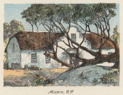 Etelä-Afrikka: Mamre, CP (värilitografia). tekijältä Charles Ernest Peers
