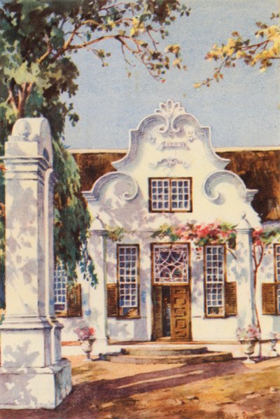 Etelä-Afrikka: "Morning Star", Somerset West (värilitografia). tekijältä Charles Ernest Peers