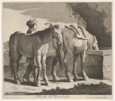 Normandian pöydät. tekijältä Charles Errard le fils