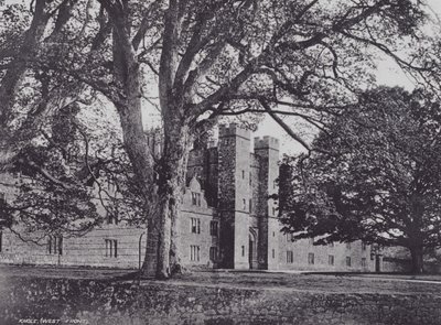 Knole, länsirintama (m/w kuva) tekijältä Charles Essenhigh Corke