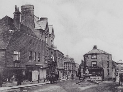 Sevenoaks: London Road (m/w kuva) tekijältä Charles Essenhigh Corke