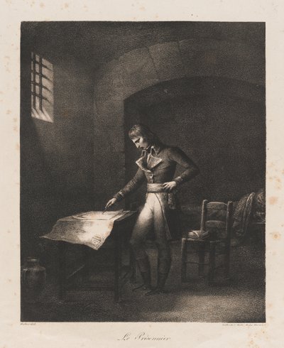 Vanki, 1800-luvun alku (litho) tekijältä Charles Etienne Pierre Motte