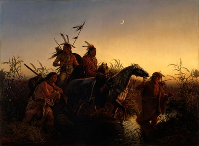 Vangittu laturi tekijältä Charles Ferdinand Wimar