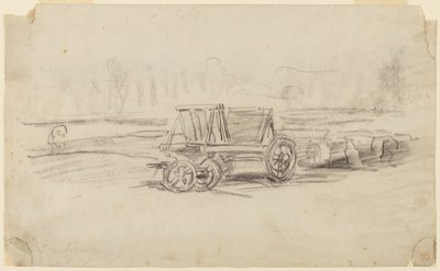 Maatilan vaunu tekijältä Charles Francois Daubigny