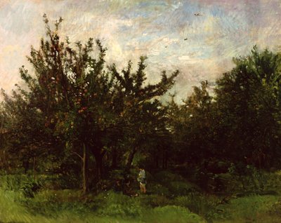 Omenatarha tekijältä Charles Francois Daubigny